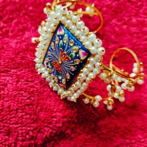 Traditional Brass Gold-Plated Finger Ring