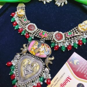 Radiate Elegance with the Women Tanjor Beautiful Necklace