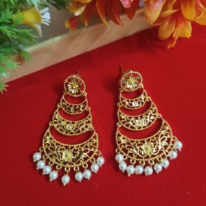 Elegance in Gold: Plated Earrings