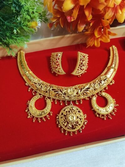 Elegant Gold Plated Necklace