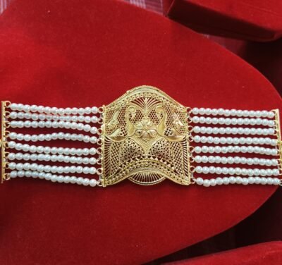 Mantasa Traditional Gold-Plated Necklace