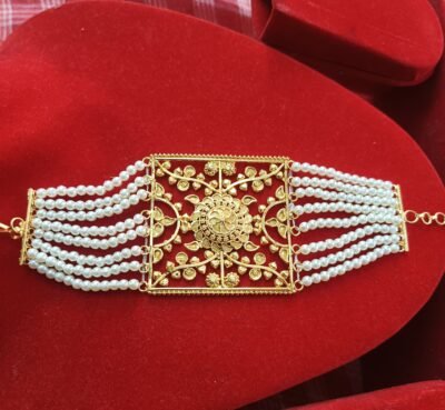 Mantasa Traditional Gold-Plated Necklace
