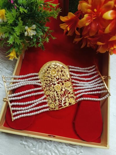 Mantasa Traditional Gold-Plated Necklace