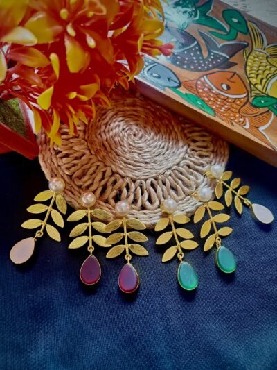 Traditional Brass Earrings for Women