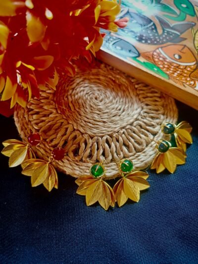 Traditional Brass Earrings for Women