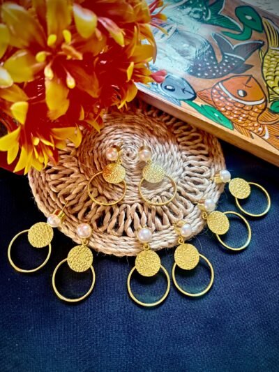 Traditional Brass Earrings for Women