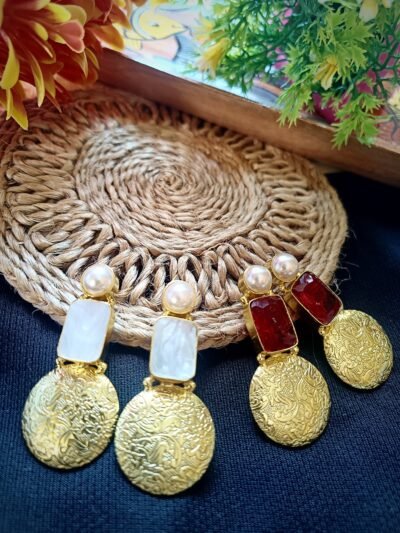 Traditional Brass Earrings for Women