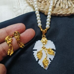 Traditional Gold-Plated Pendant Set (Copy)