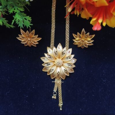 Traditional Gold-Plated Tie Chain