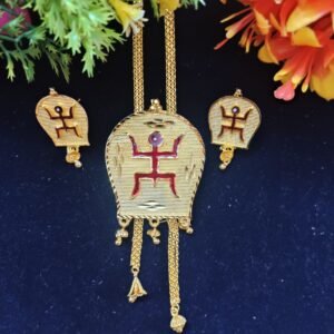 Traditional Gold-Plated Tie Chain
