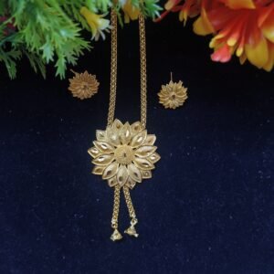 Traditional Gold-Plated Tie Chain