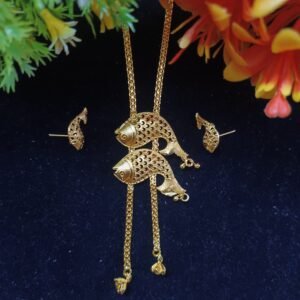 Traditional Gold-Plated Tie Chain