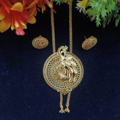 Traditional Gold-Plated Tie Chain