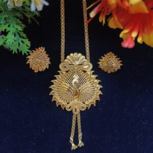 Traditional Gold-Plated Tie Chain