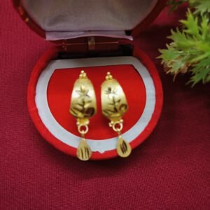 Gold Plated Earrings for Women | Traditional Design