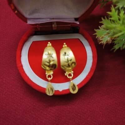 Gold Plated Earrings for Women | Traditional Design
