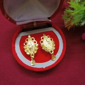 Gold Plated Earrings for Women | Traditional Design