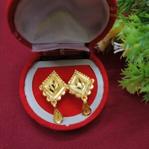 Gold Plated Earrings for Women | Traditional Design