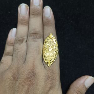 Traditional Gold-Plated Finger Rings for Women
