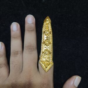 Traditional Gold-Plated Finger Rings for Women