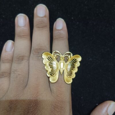 Traditional Gold-Plated Finger Rings for Women