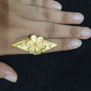 Traditional Gold-Plated Finger Rings for Women