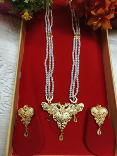 Traditional Gold-Plated Sitahar Necklace