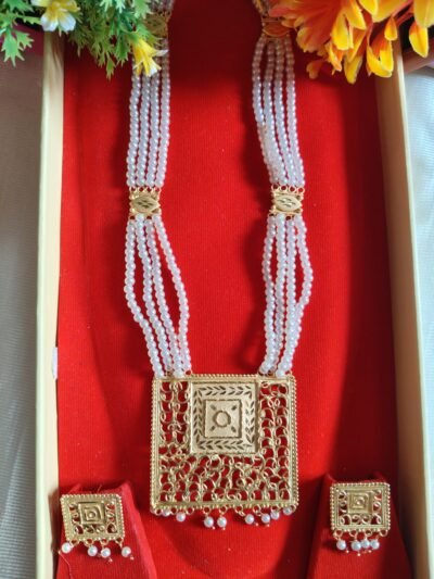 Traditional Gold-Plated Sitahar Necklace