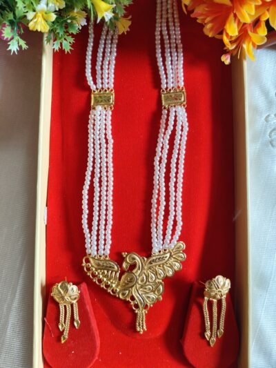 Traditional Gold-Plated Sitahar Necklace