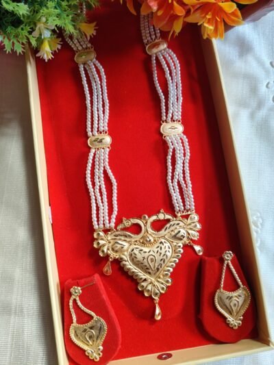 Traditional Gold-Plated Sitahar Necklace
