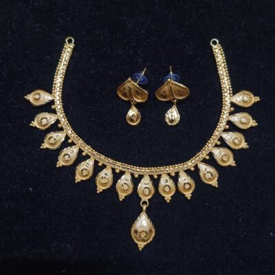 Traditional Gold-Plated Soft Necklace