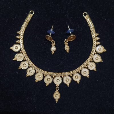 Traditional Gold-Plated Soft Necklace